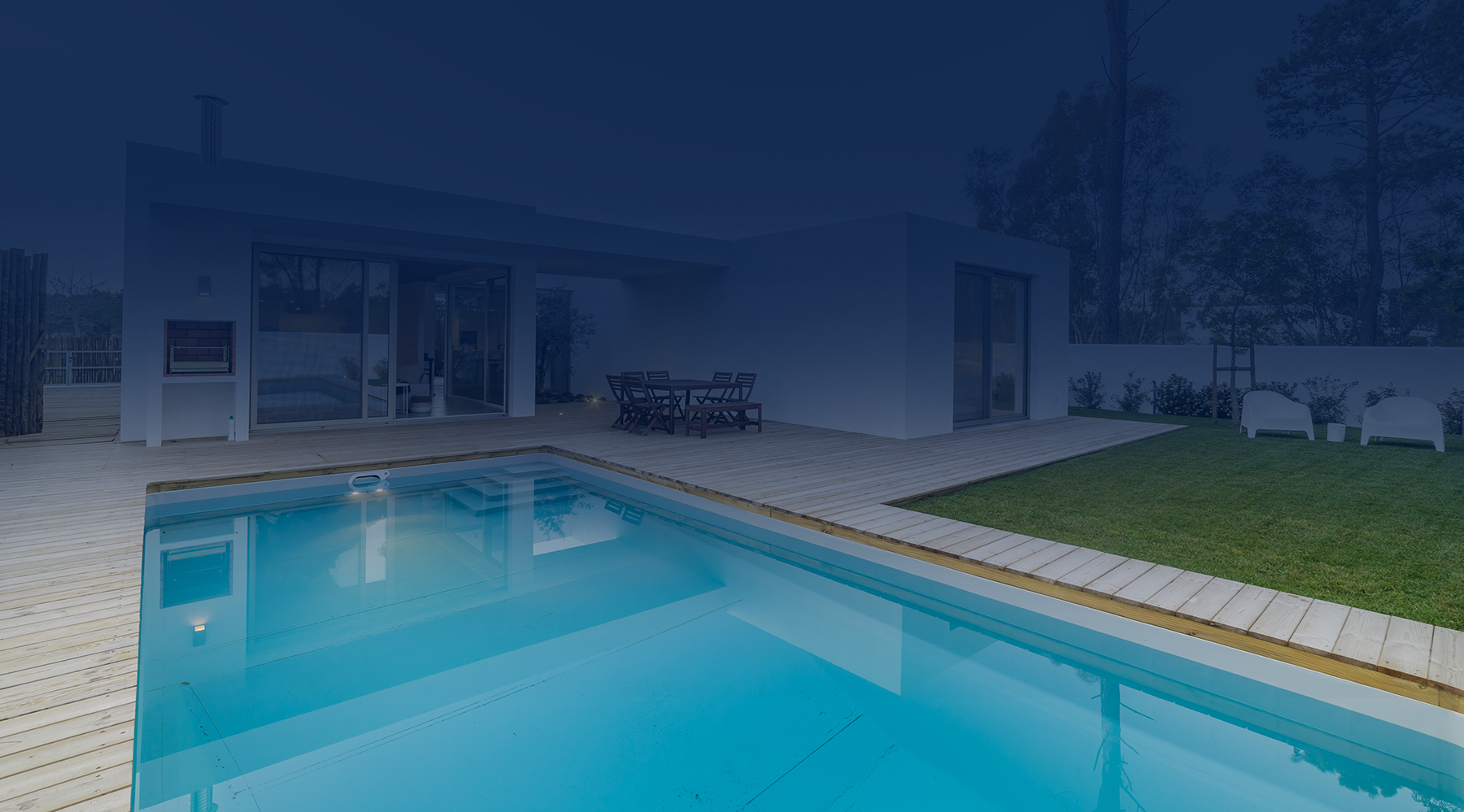 Architectural harmony in residential pool design