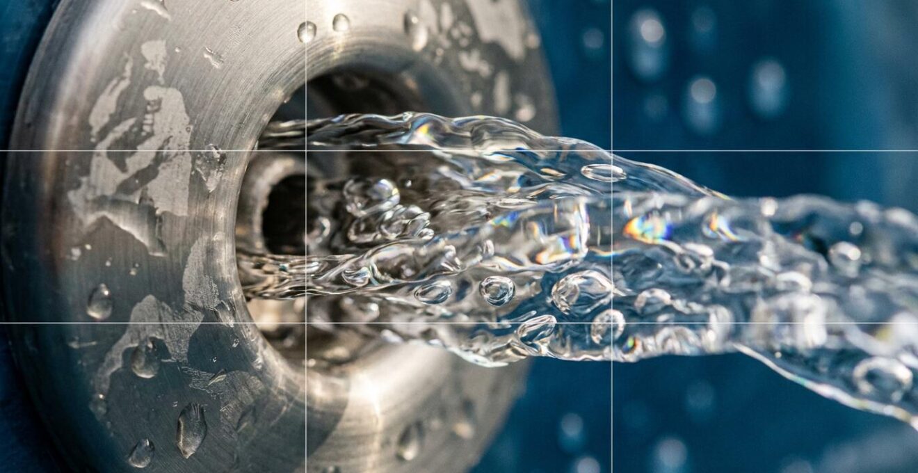 Advanced spa jet system showing water and air flow dynamics in a luxury hot tub